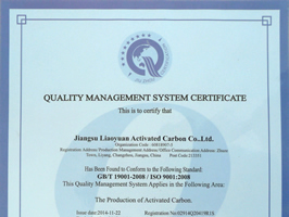 Quality management system certification (English)