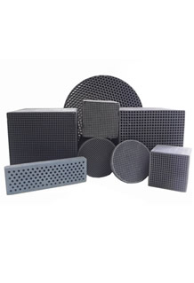 Honeycomb activated carbon